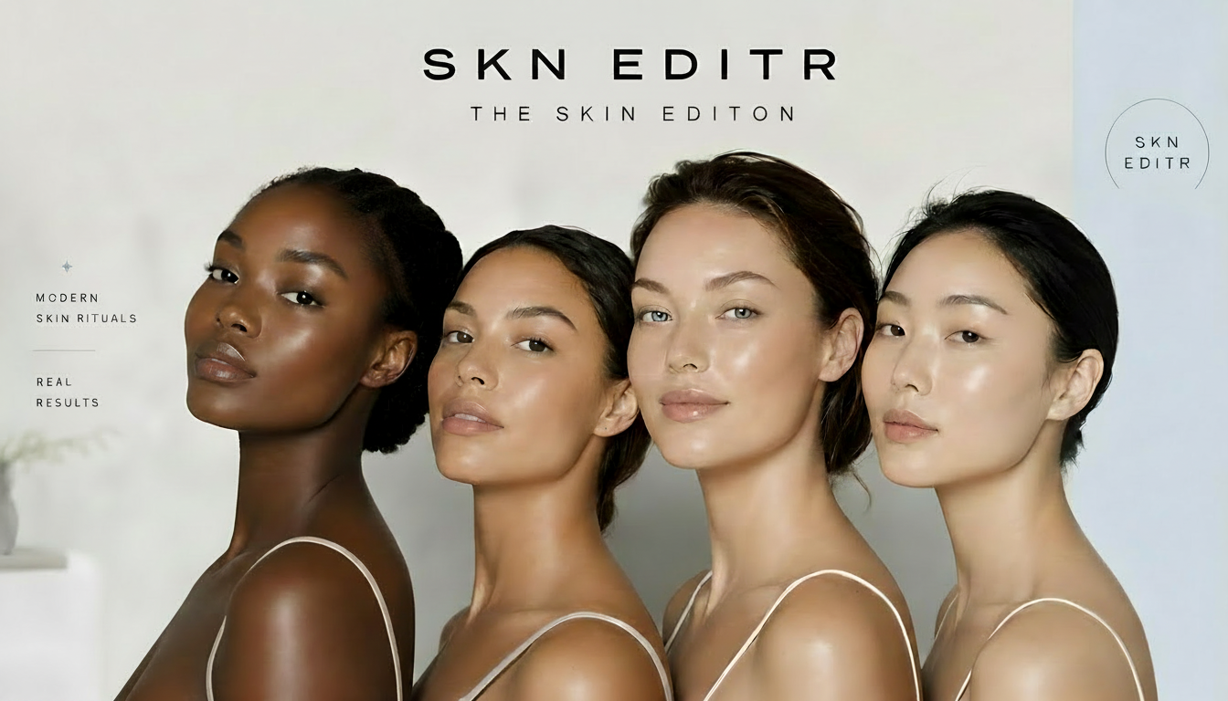 SKN EDITR — Glass Skin Care for All Skin Tones