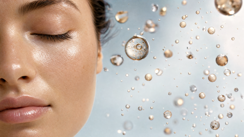 Clinical skin hydration routine designed to halt trans-epidermal water loss in dry climates.